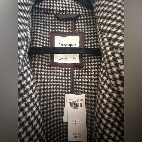 Abercrombie Wool-blend wrap trench coat - Picture 5 of 6